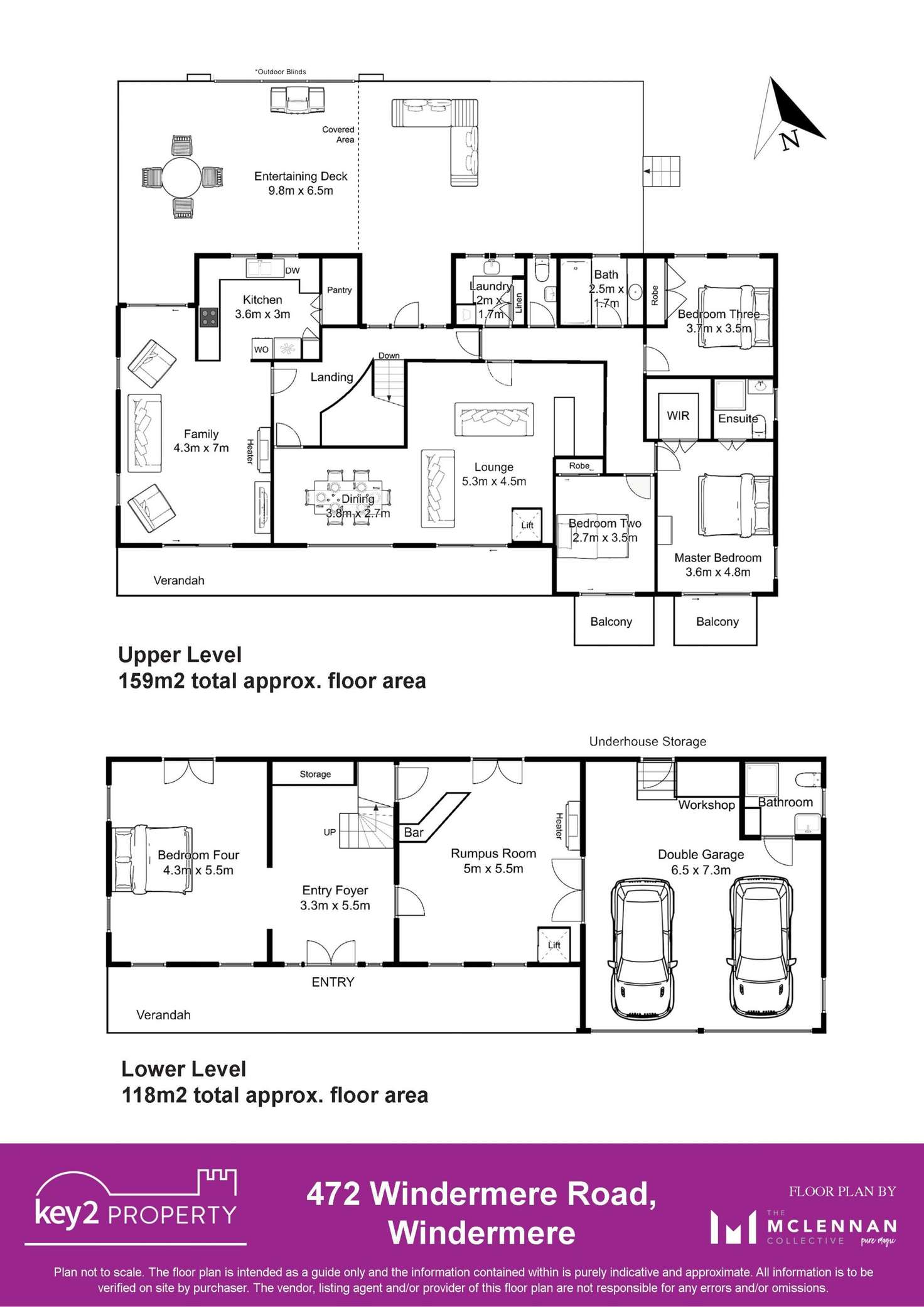 Floorplan of Homely house listing, 472 Windermere Road, Windermere TAS 7252