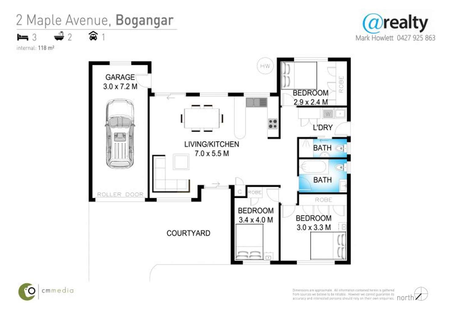 Floorplan of Homely house listing, 2 Maple Avenue, Bogangar NSW 2488