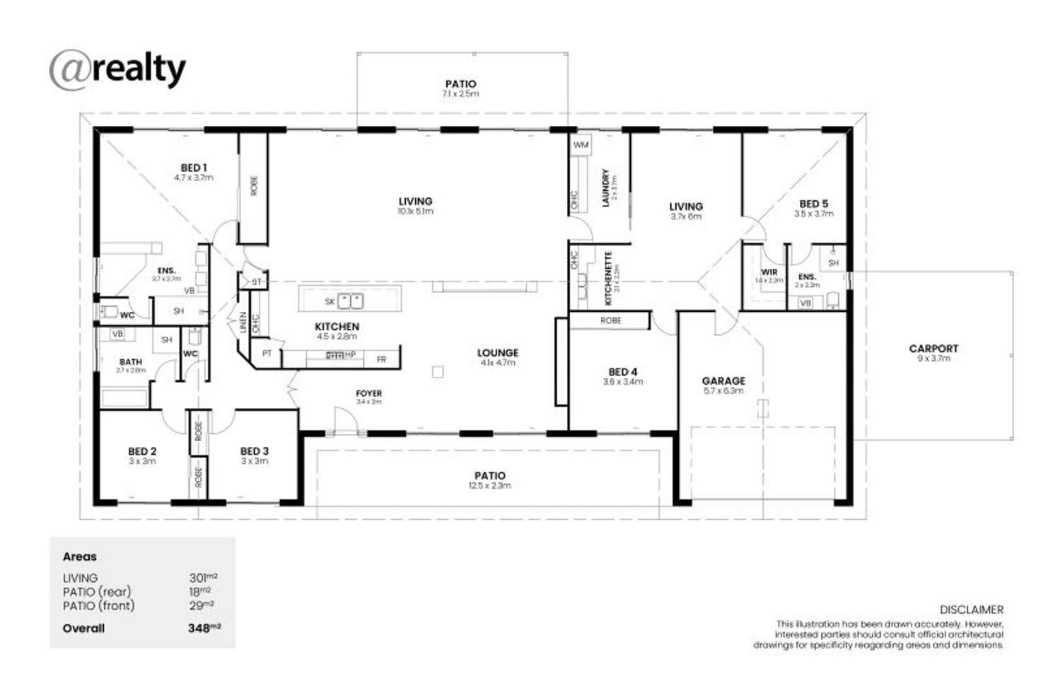 Floorplan of Homely house listing, 34 Mitta Crescent, Narangba QLD 4504