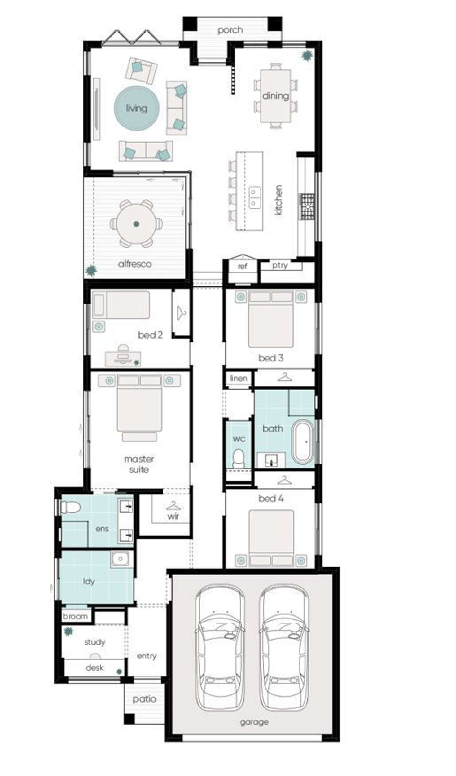 Floorplan of Homely house listing, Lot 10 Connection Road, Calderwood NSW 2527