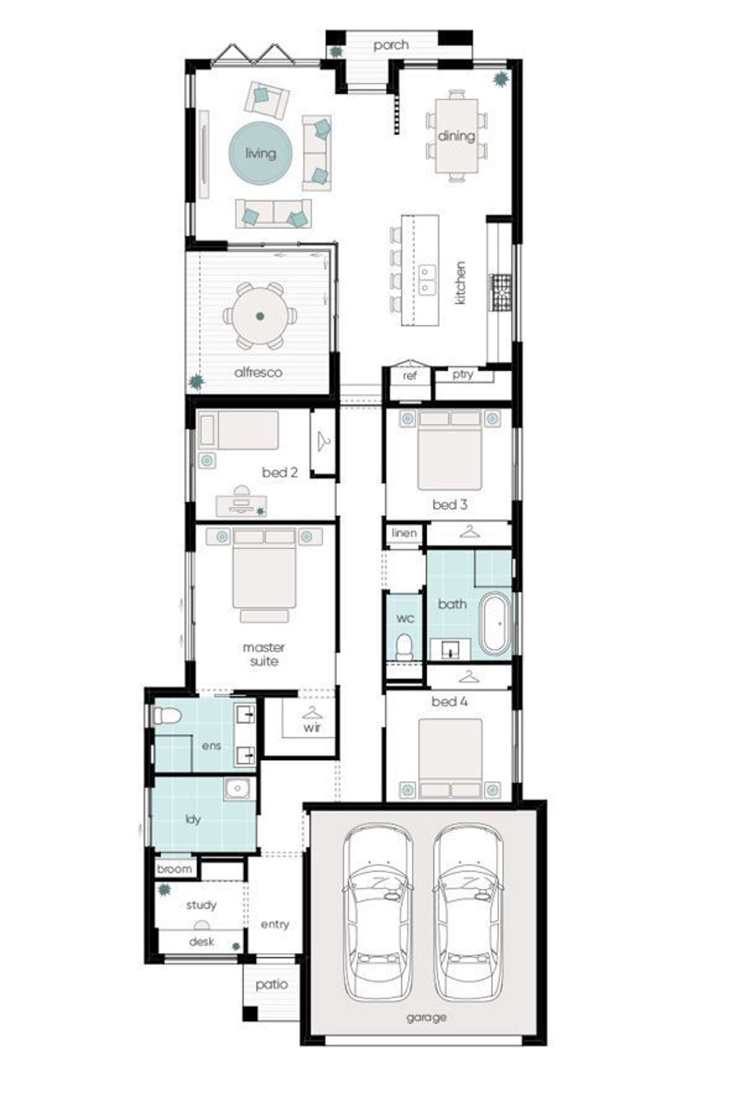 Floorplan of Homely house listing, Lot 8 Connection Road, Calderwood NSW 2527