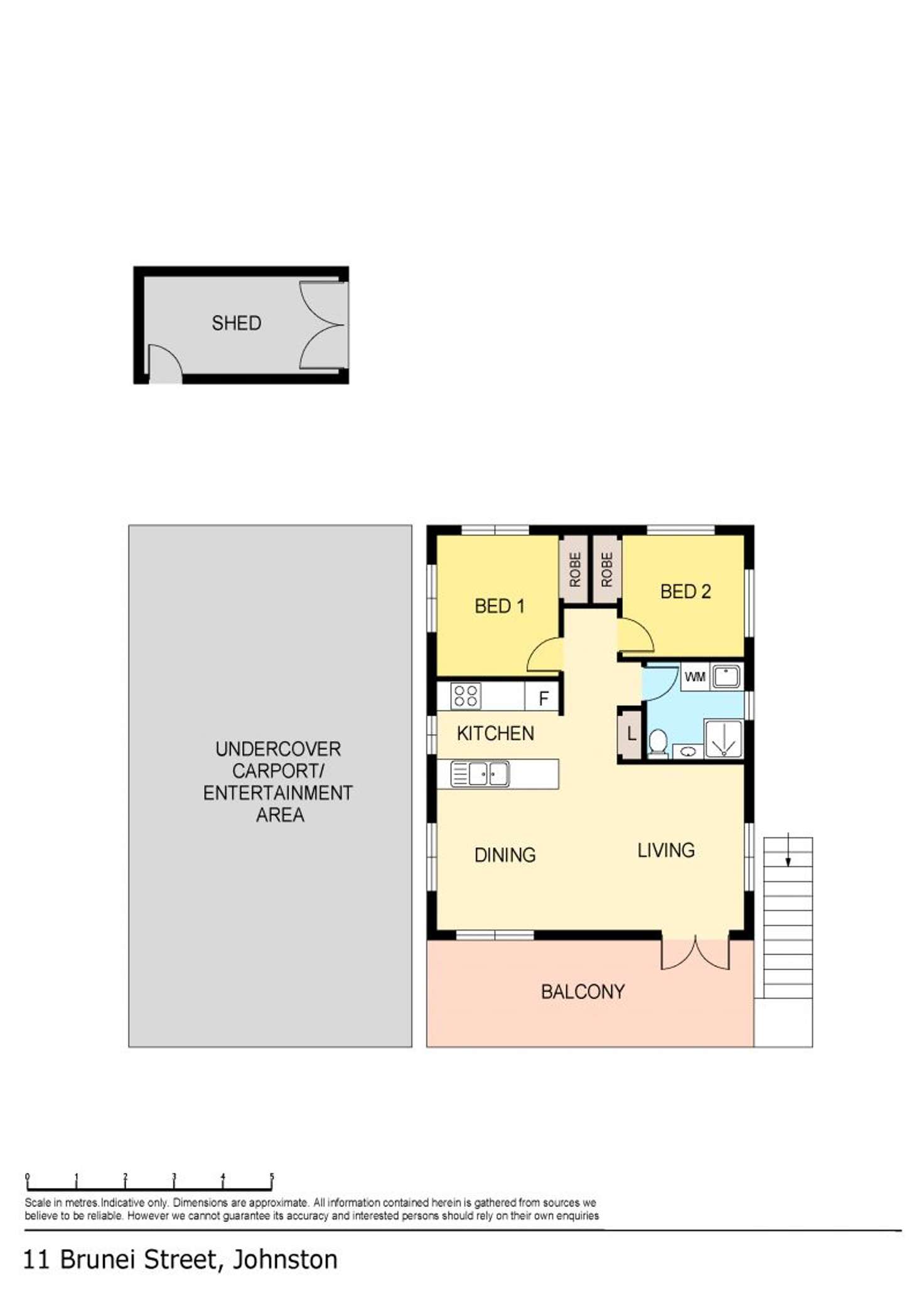 Floorplan of Homely house listing, 11 Brunei Street, Johnston NT 832