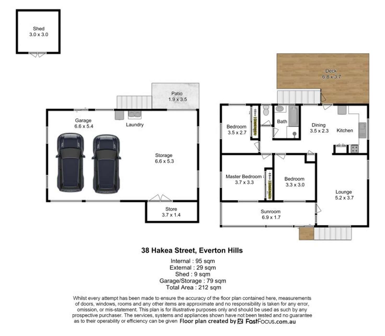 Floorplan of Homely house listing, 38 Hakea Street, Everton Hills QLD 4053