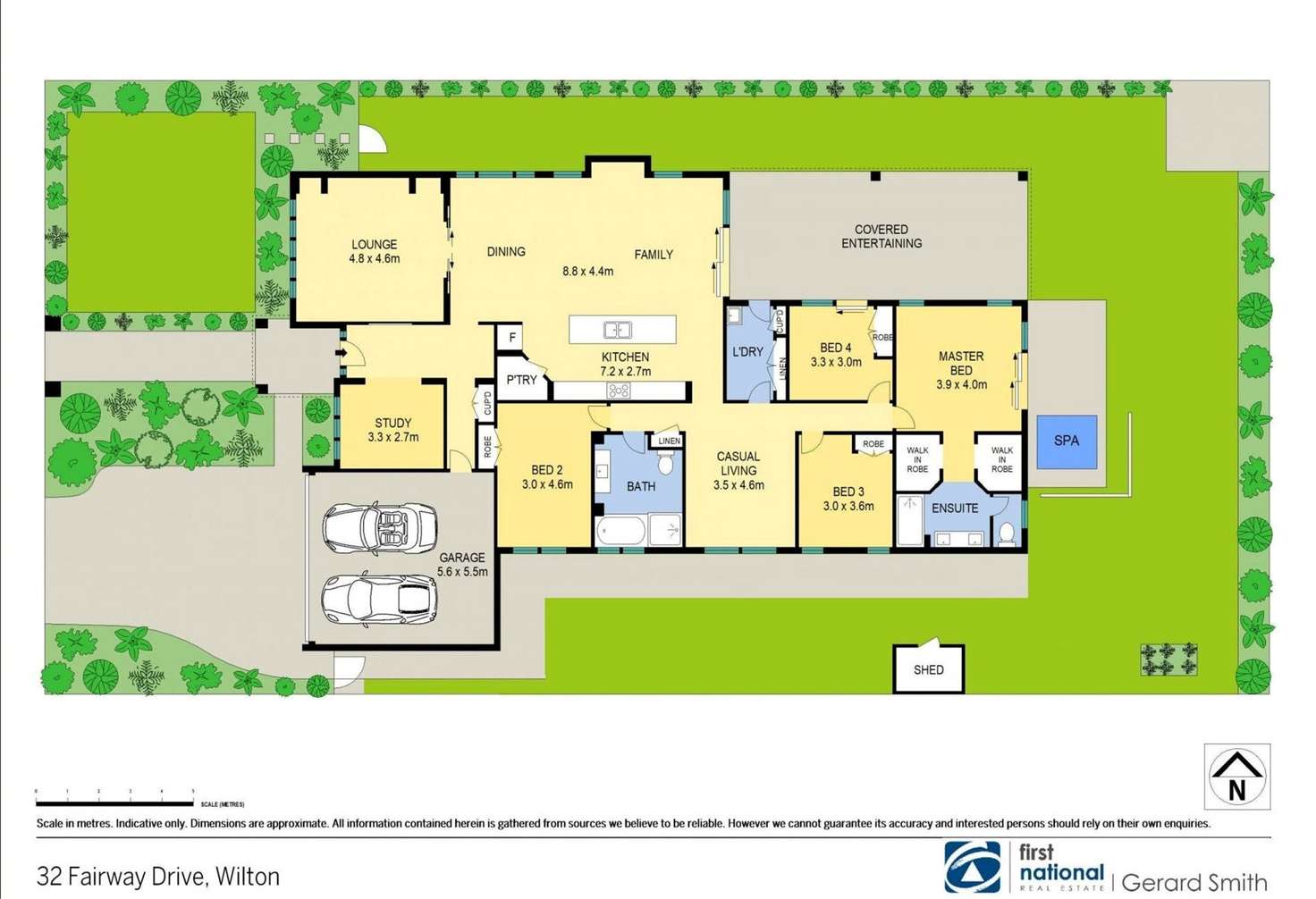 Floorplan of Homely house listing, 32 Fairway Drive, Wilton NSW 2571