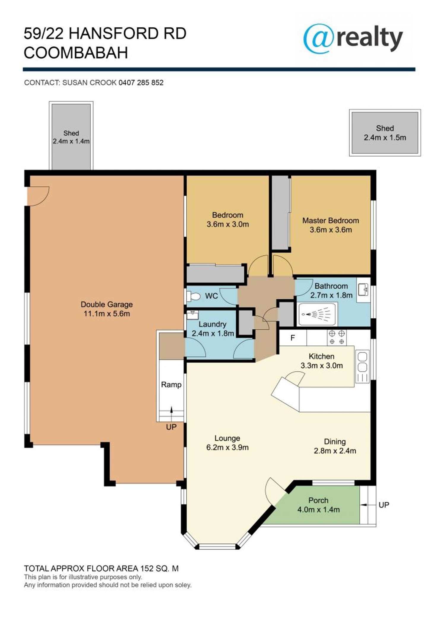 Floorplan of Homely house listing, 22/22 Hansford Rd, Coombabah QLD 4216