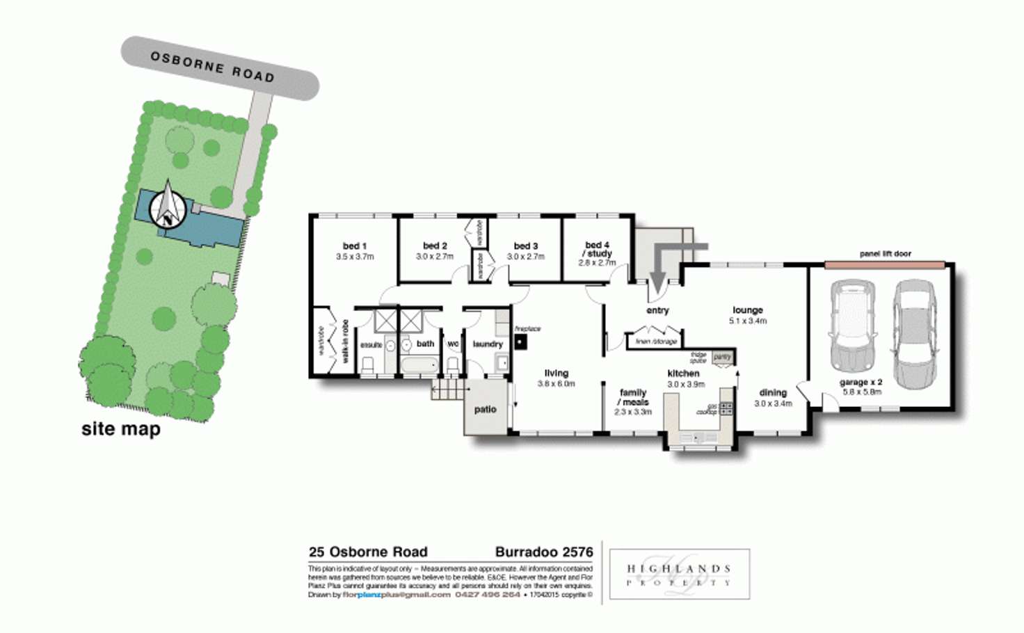 Floorplan of Homely house listing, 25 Osborne Road, Burradoo NSW 2576