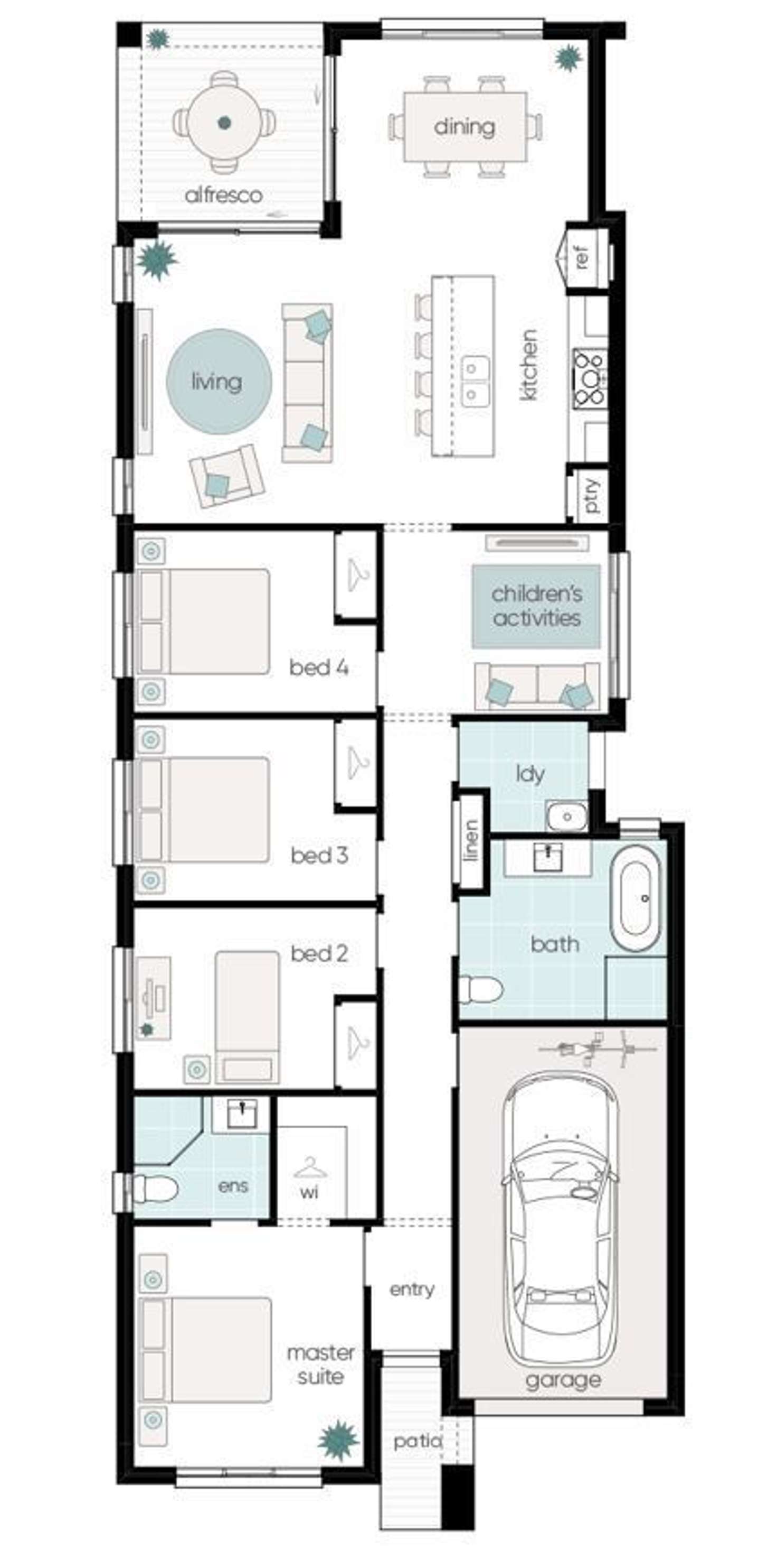 Floorplan of Homely house listing, Lot 3 North Macquarie Road (McDonald Jones), Calderwood NSW 2527