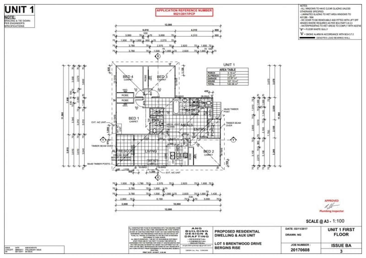 Floorplan of Homely house listing, 1 & 2/56A Brentwood Drive, Bundamba QLD 4304