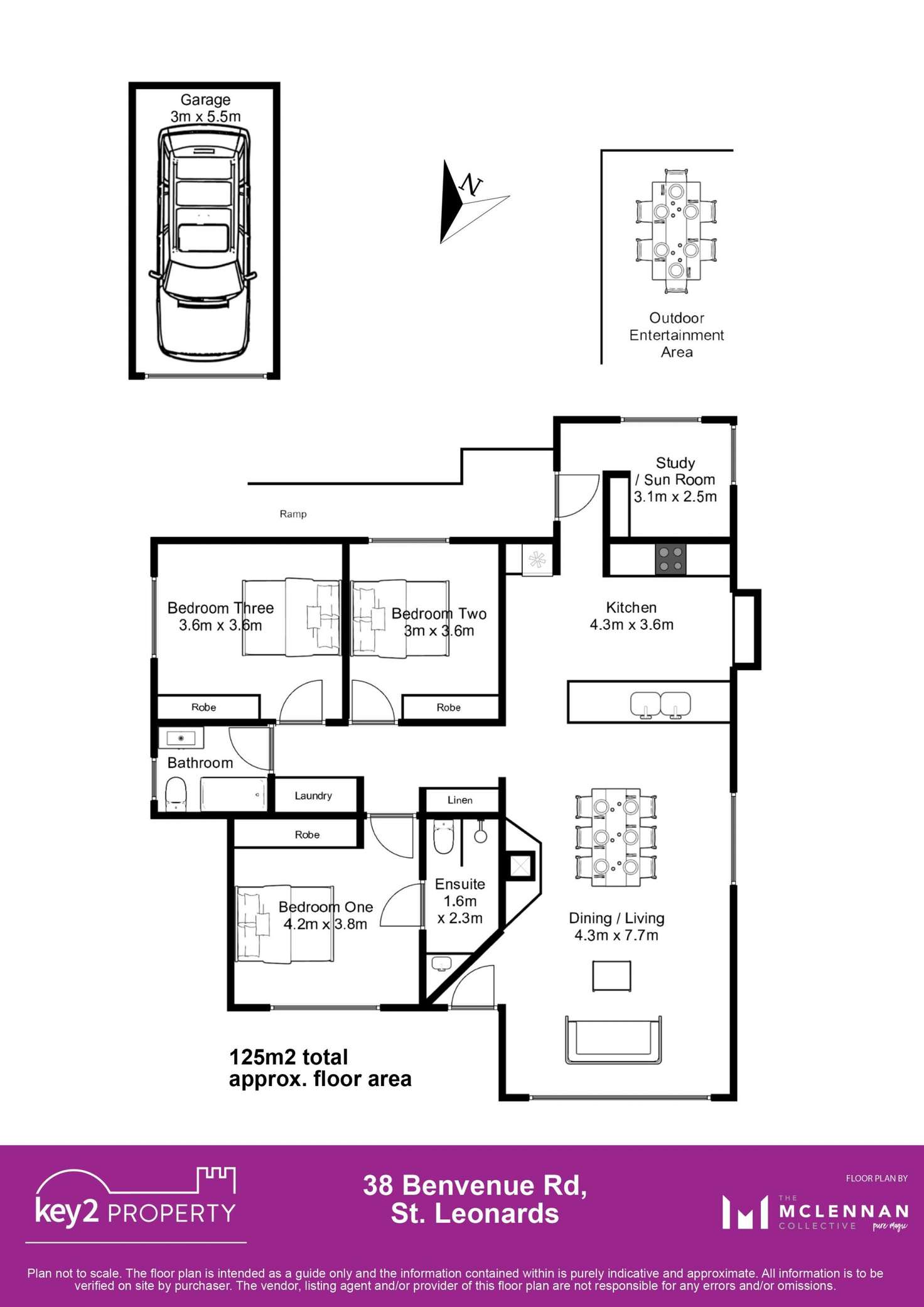 Floorplan of Homely house listing, 38 Benvenue Road, St Leonards TAS 7250
