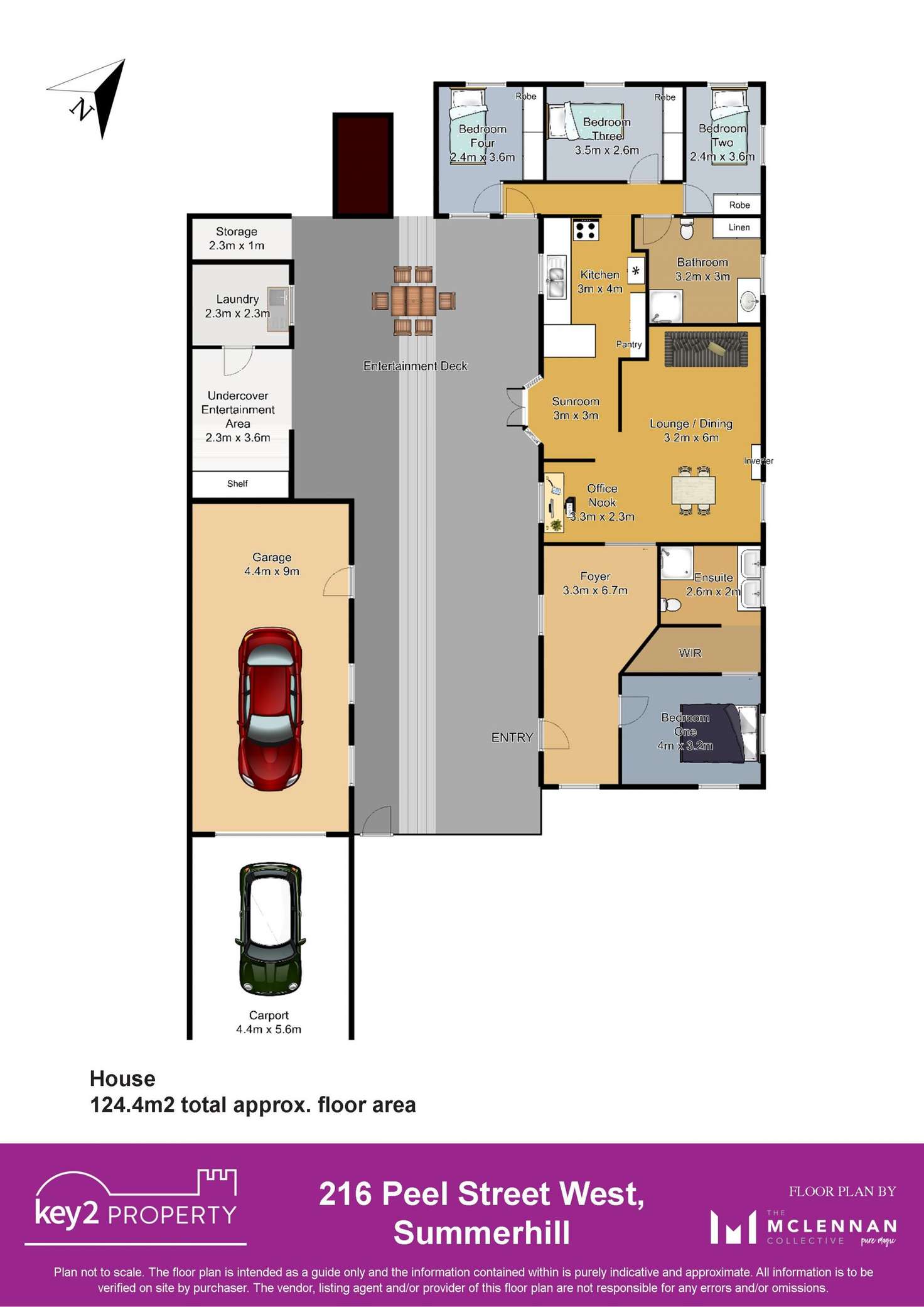 Floorplan of Homely house listing, 216 Peel Street West, Summerhill TAS 7250