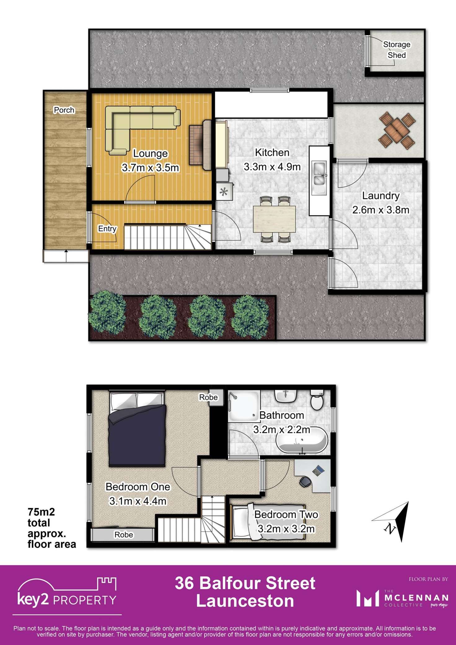 Floorplan of Homely house listing, 36 Balfour Street, Launceston TAS 7250