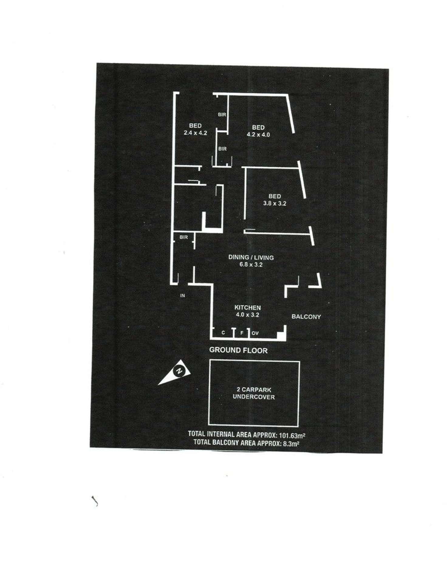 Floorplan of Homely apartment listing, 5b/622 St Kilda Road, Melbourne VIC 3004