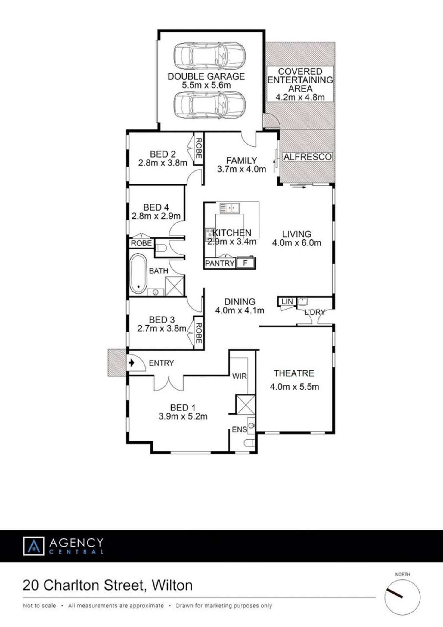 Floorplan of Homely house listing, 20 Charlton Street, Wilton NSW 2571