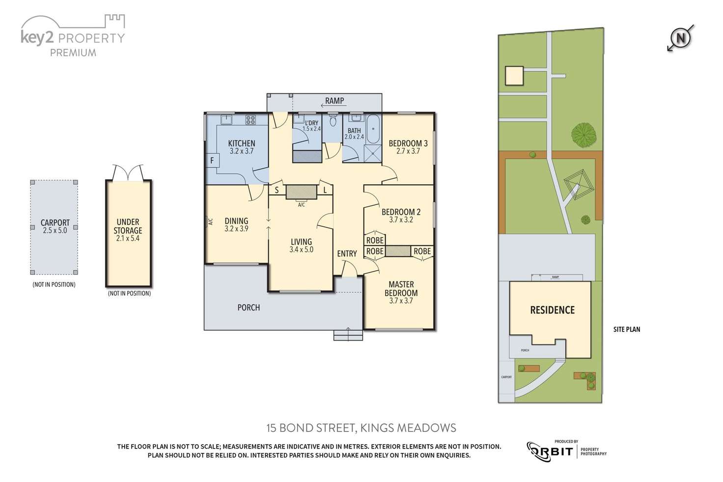 Floorplan of Homely house listing, 15 Bond Street, Kings Meadows TAS 7249