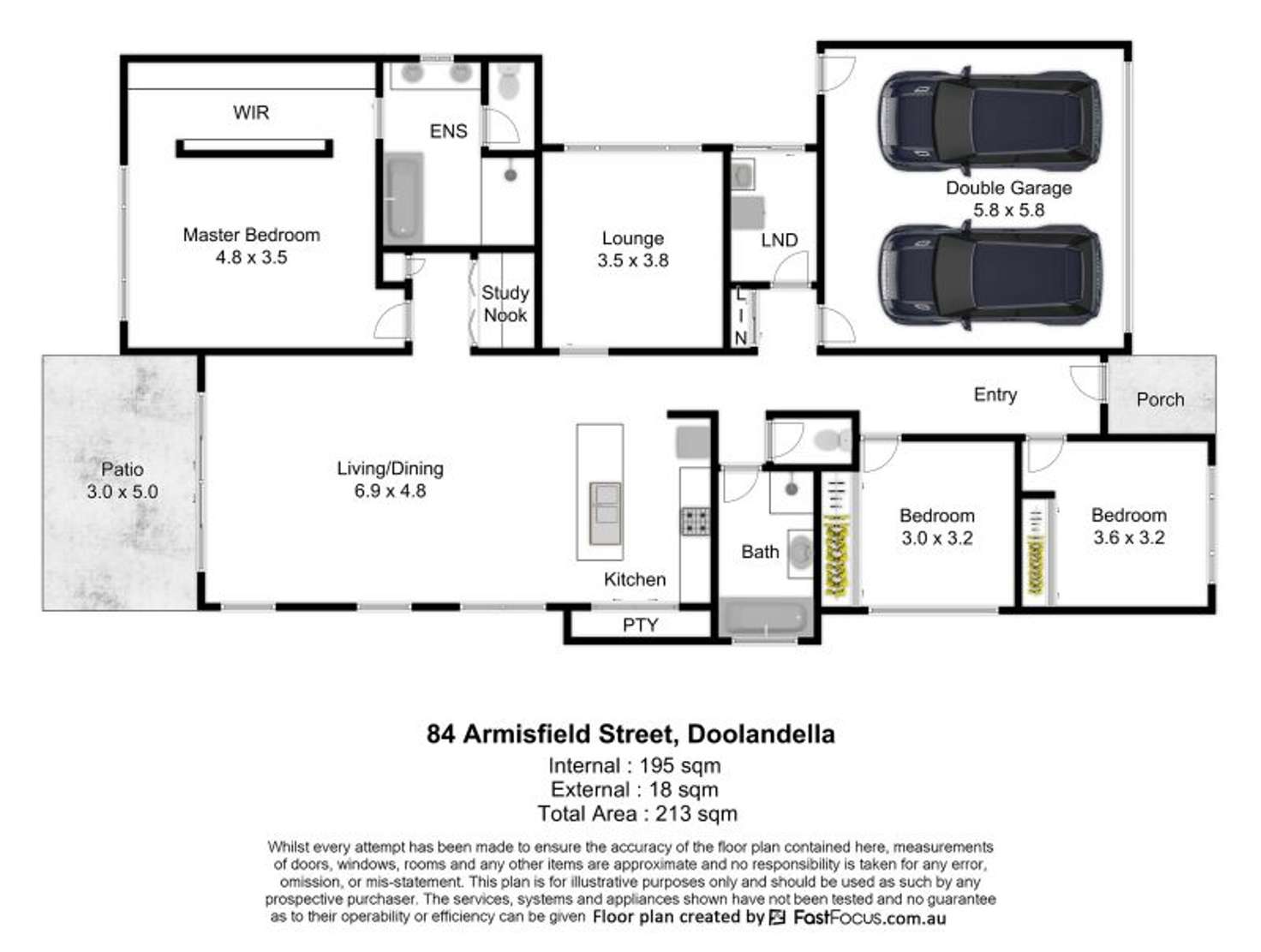 Floorplan of Homely house listing, 84 Armisfield Street, Doolandella QLD 4077