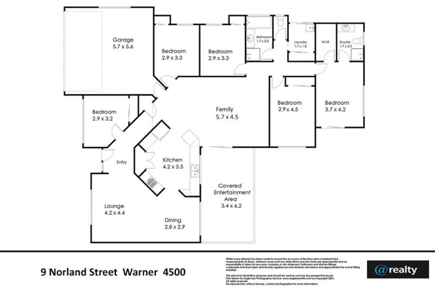 Floorplan of Homely house listing, 9 Norland Street, Warner QLD 4500