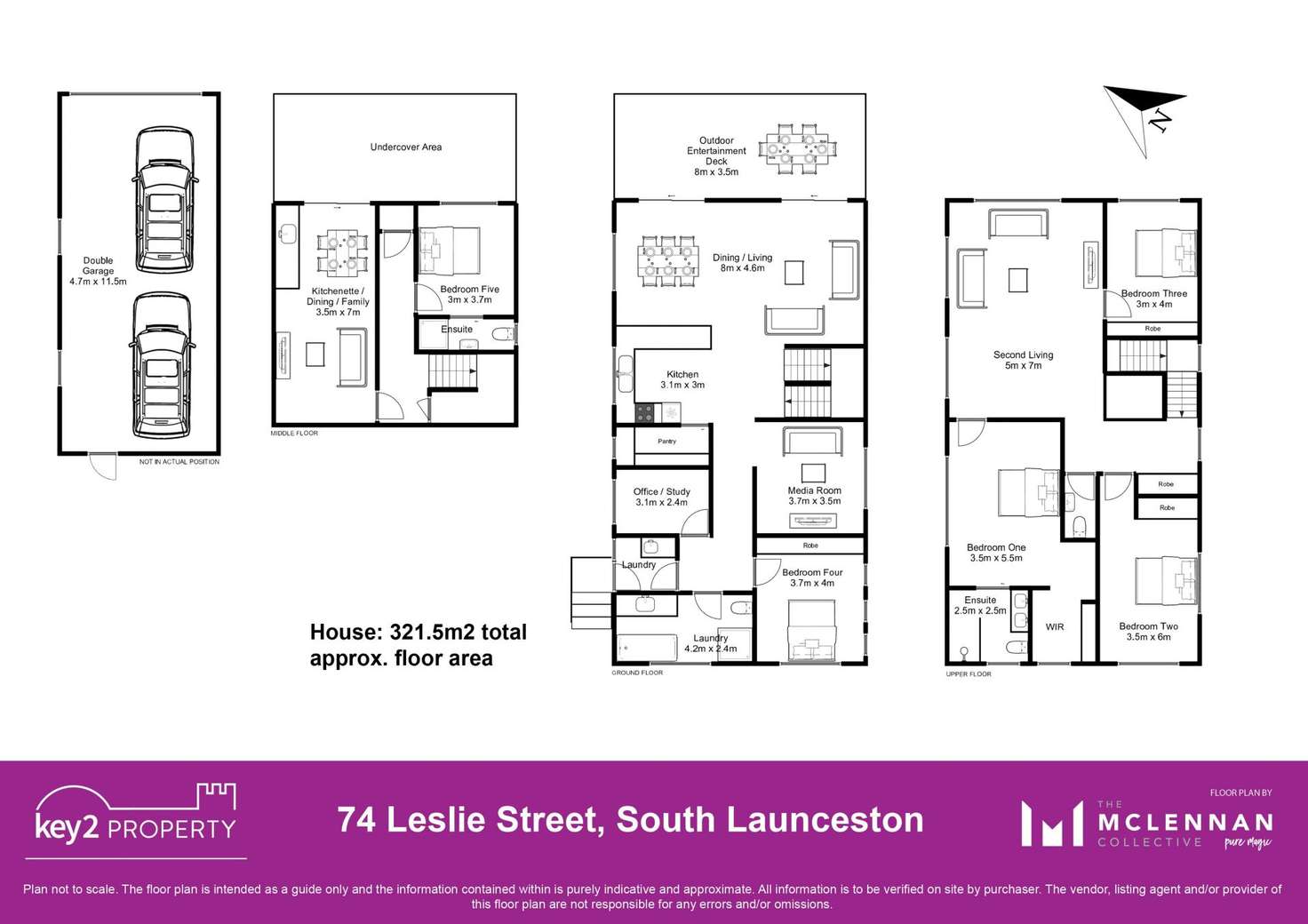 Floorplan of Homely house listing, 74 Leslie Street, South Launceston TAS 7249