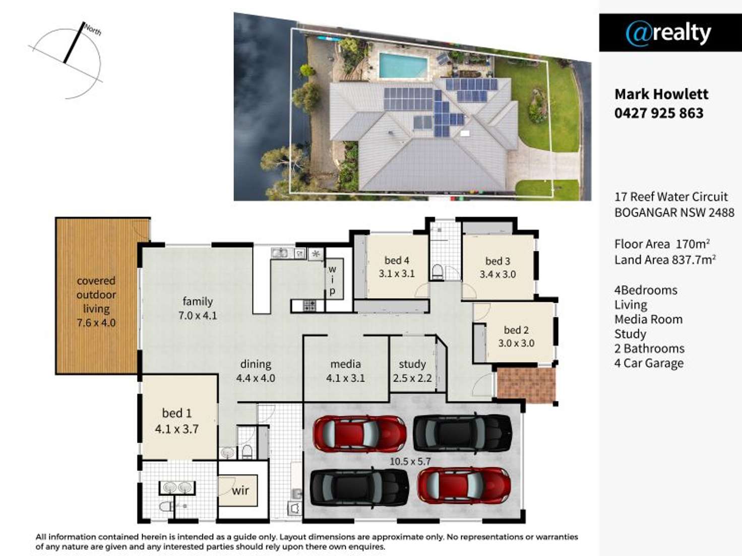 Floorplan of Homely house listing, 17 Reef Water Circuit, Bogangar NSW 2488