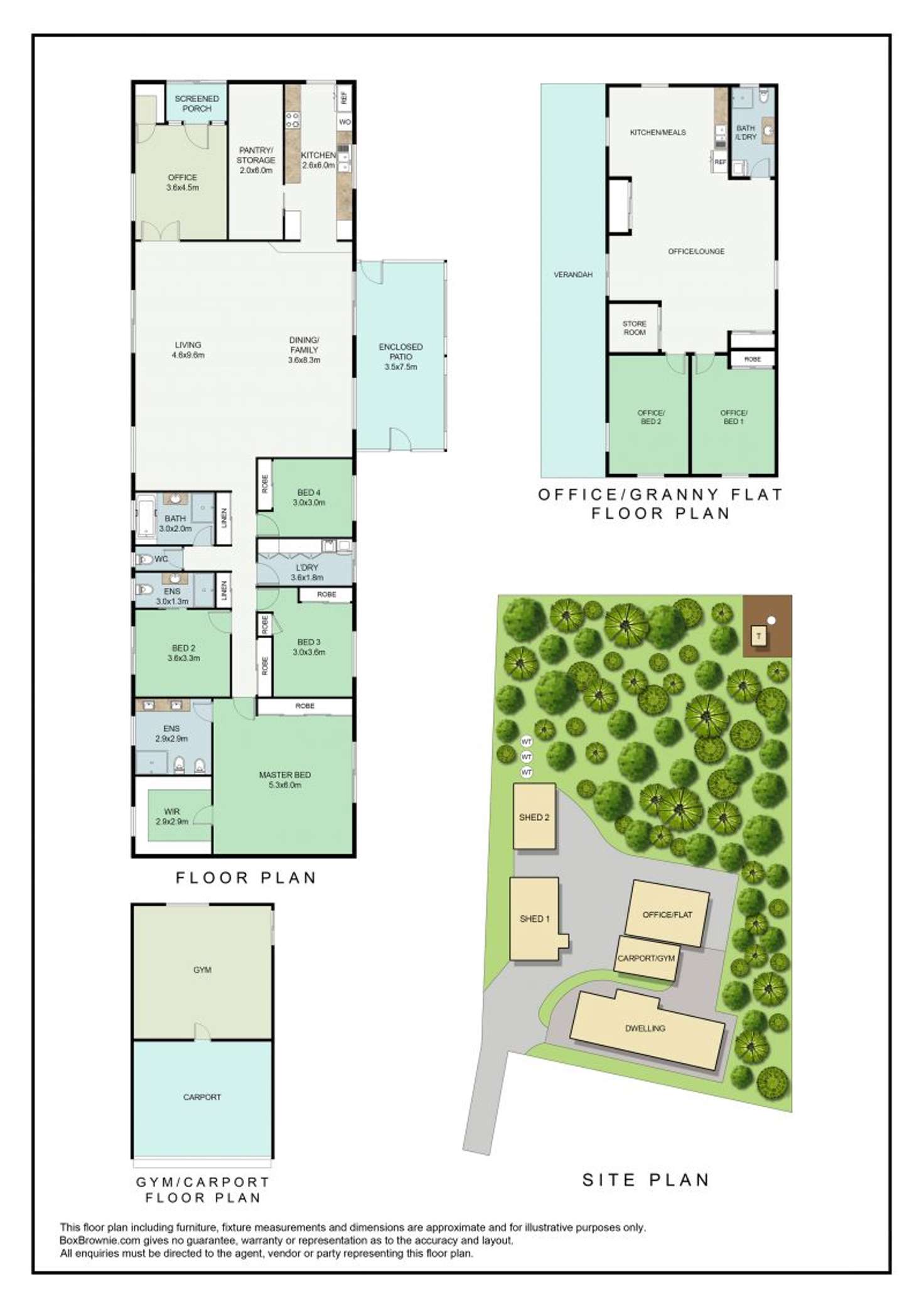 Floorplan of Homely acreageSemiRural listing, 20 Cockatoo Court, Gaven QLD 4211