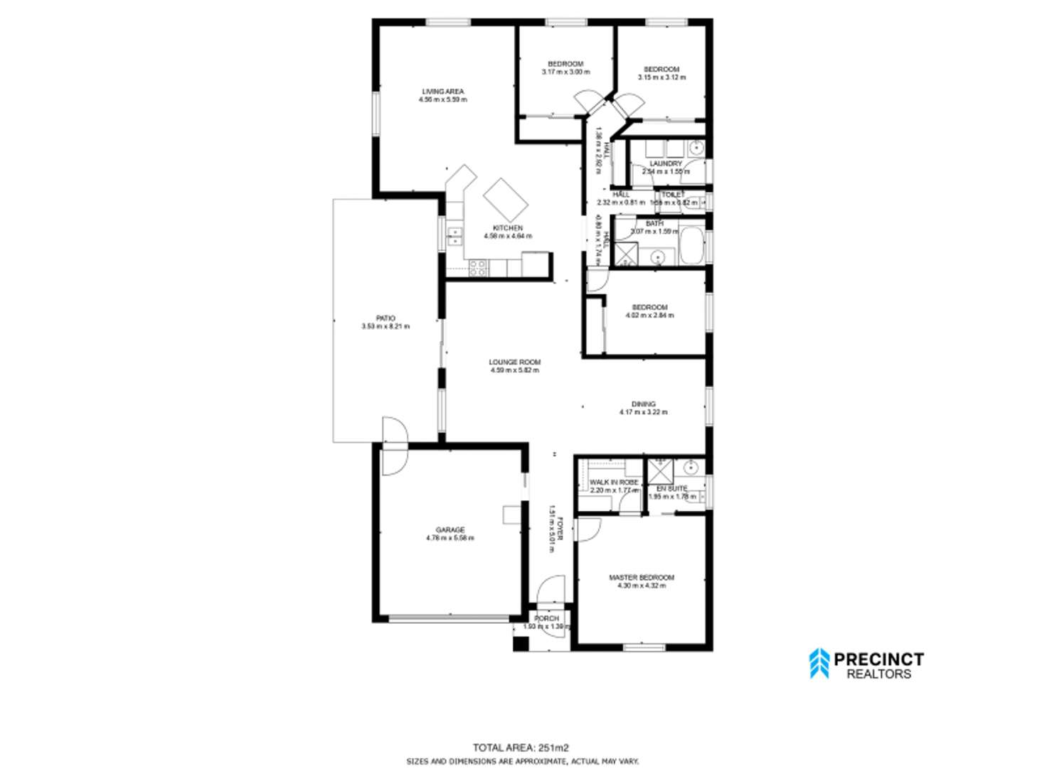 Floorplan of Homely house listing, 1 Vantage Court, Warner QLD 4500