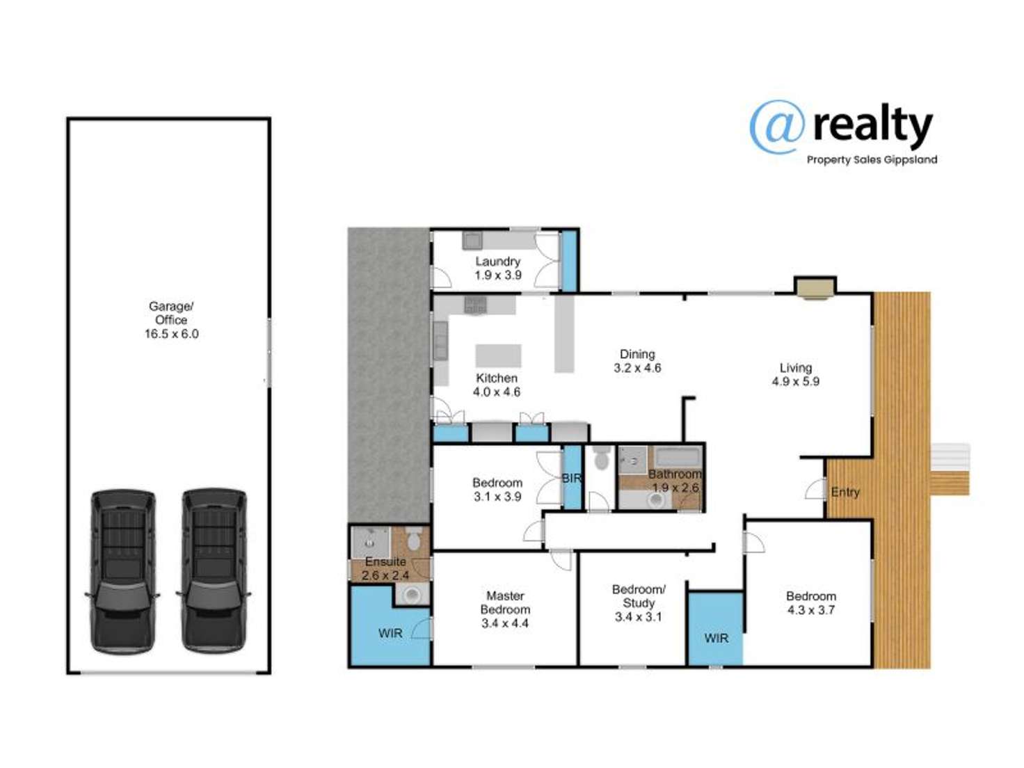 Floorplan of Homely house listing, 71 Church Street, Drouin VIC 3818