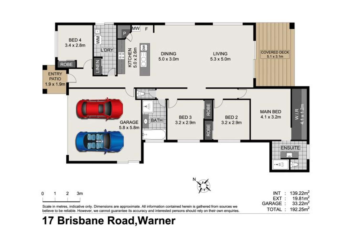 Floorplan of Homely house listing, 17 Brisbane Road, Warner QLD 4500