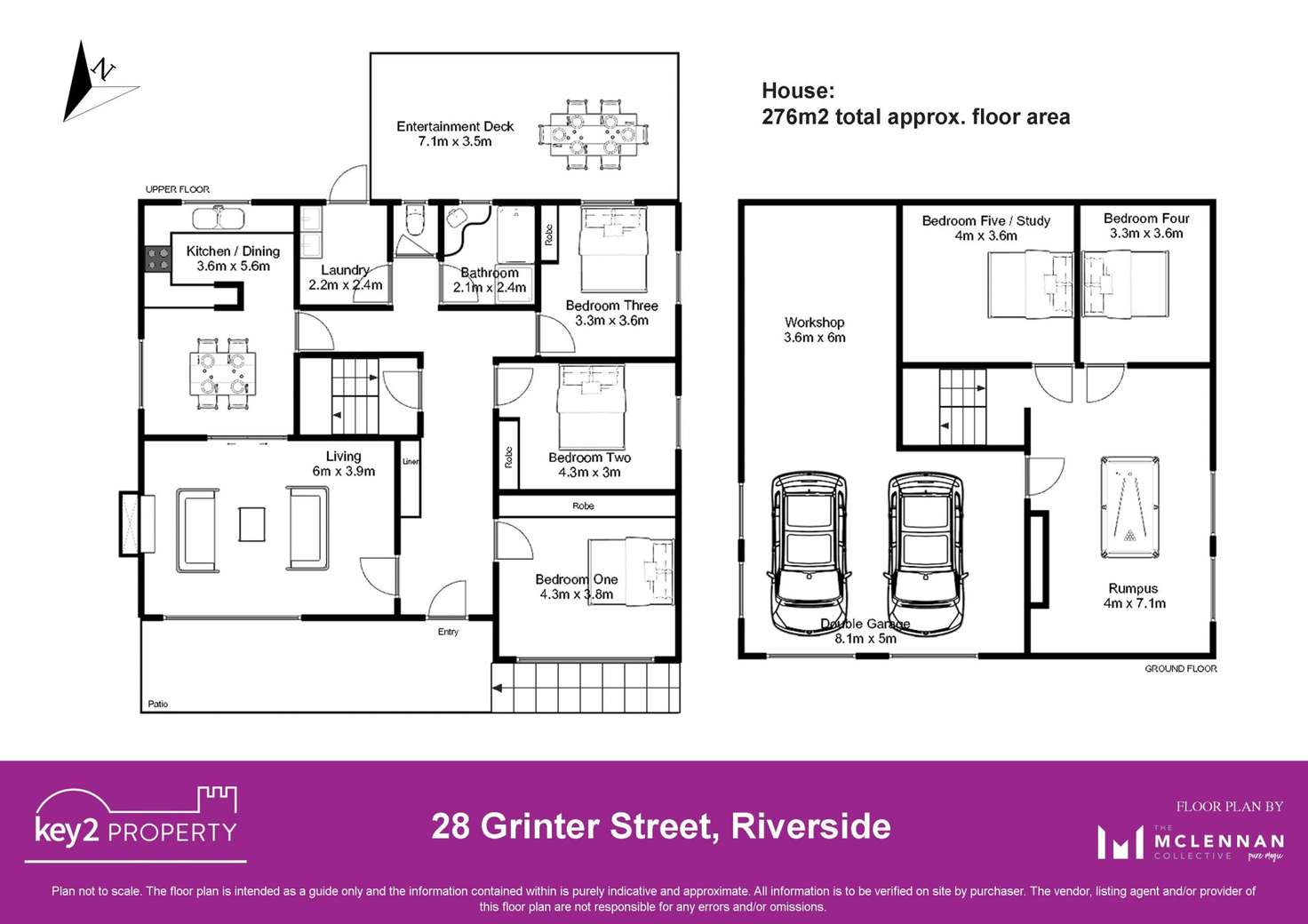 Floorplan of Homely house listing, 28 Grinter Street, Riverside TAS 7250