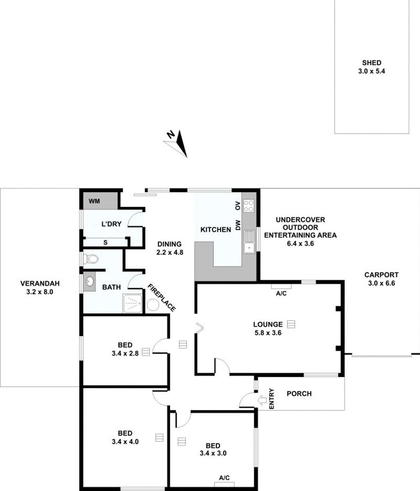 Floorplan of Homely house listing, 27 Elaroo Avenue, Salisbury North SA 5108
