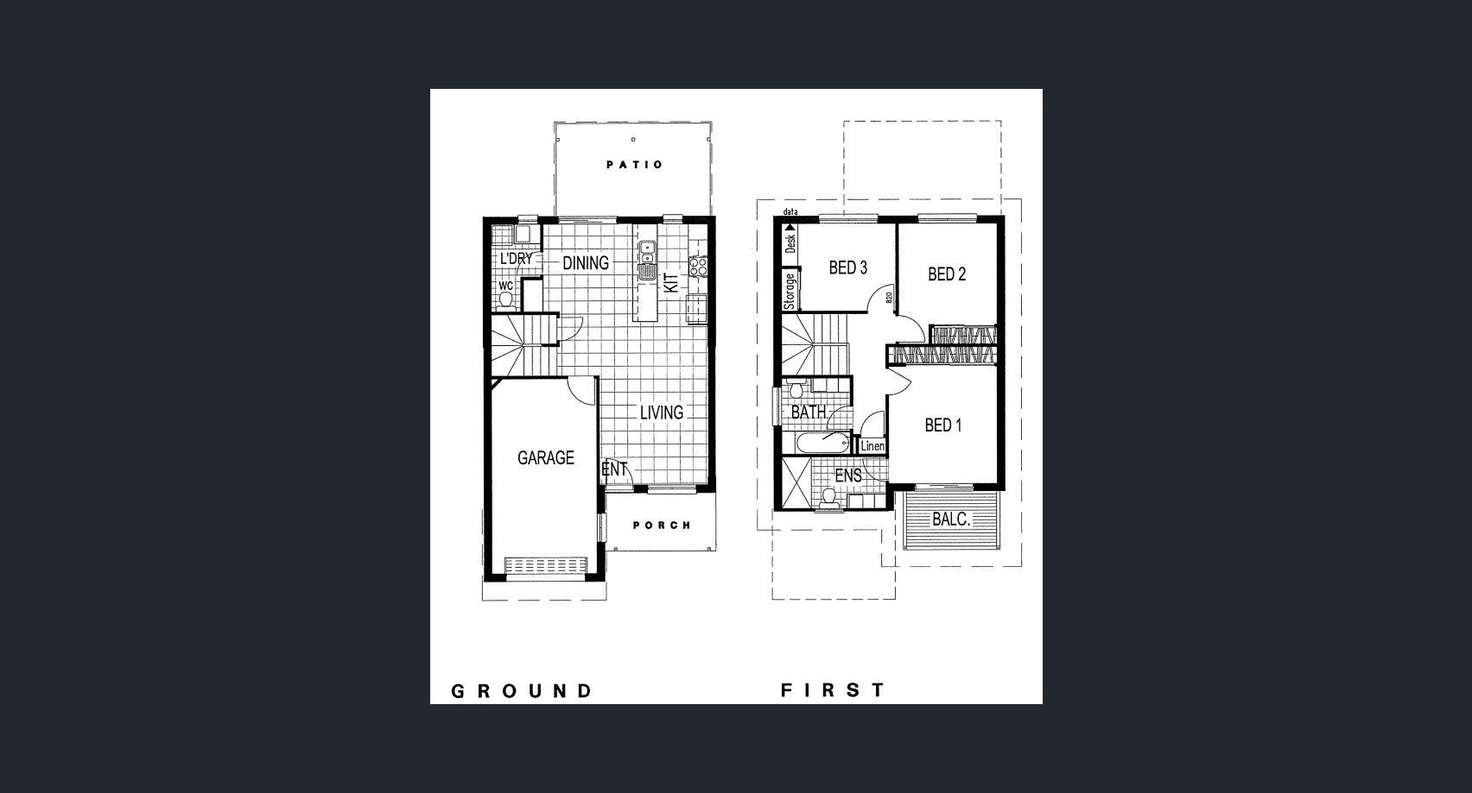 Floorplan of Homely townhouse listing, 32/7 JUXGOLD AVENUE, Collingwood Park QLD 4301