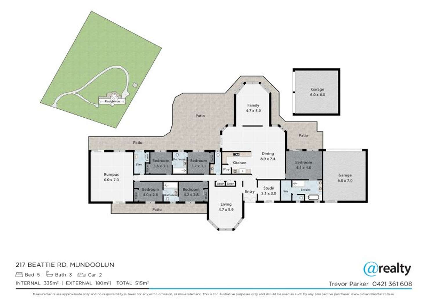 Floorplan of Homely acreageSemiRural listing, 217-229 Beattie Road, Mundoolun QLD 4285