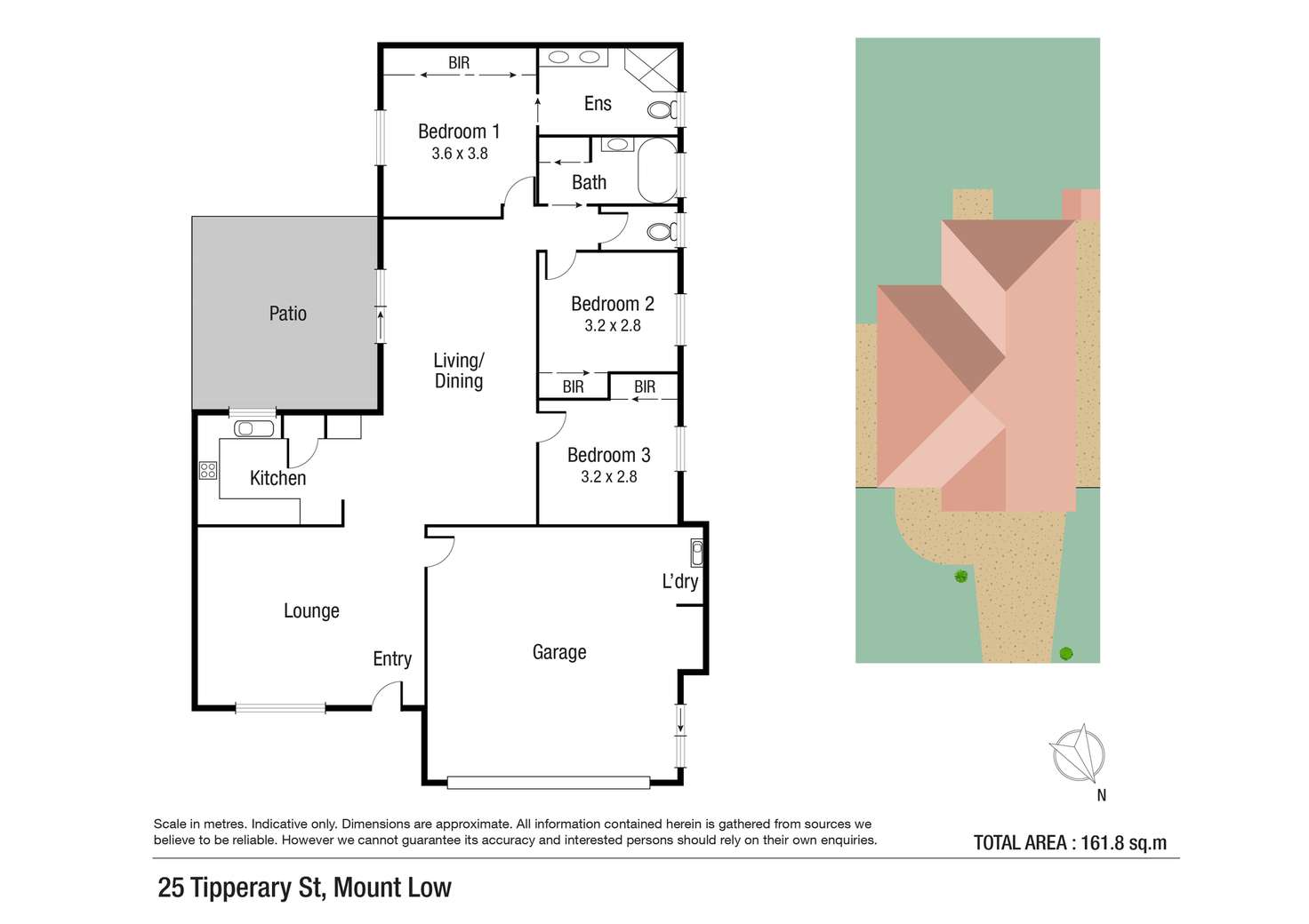 Floorplan of Homely house listing, 25 Tipperary Street, Mount Low QLD 4818