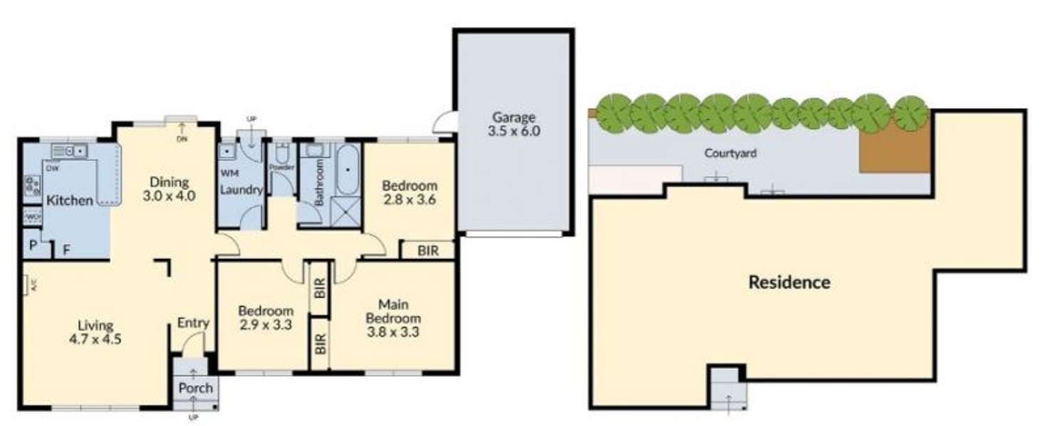 Floorplan of Homely house listing, 3/239 Williamsons Road, Templestowe VIC 3106