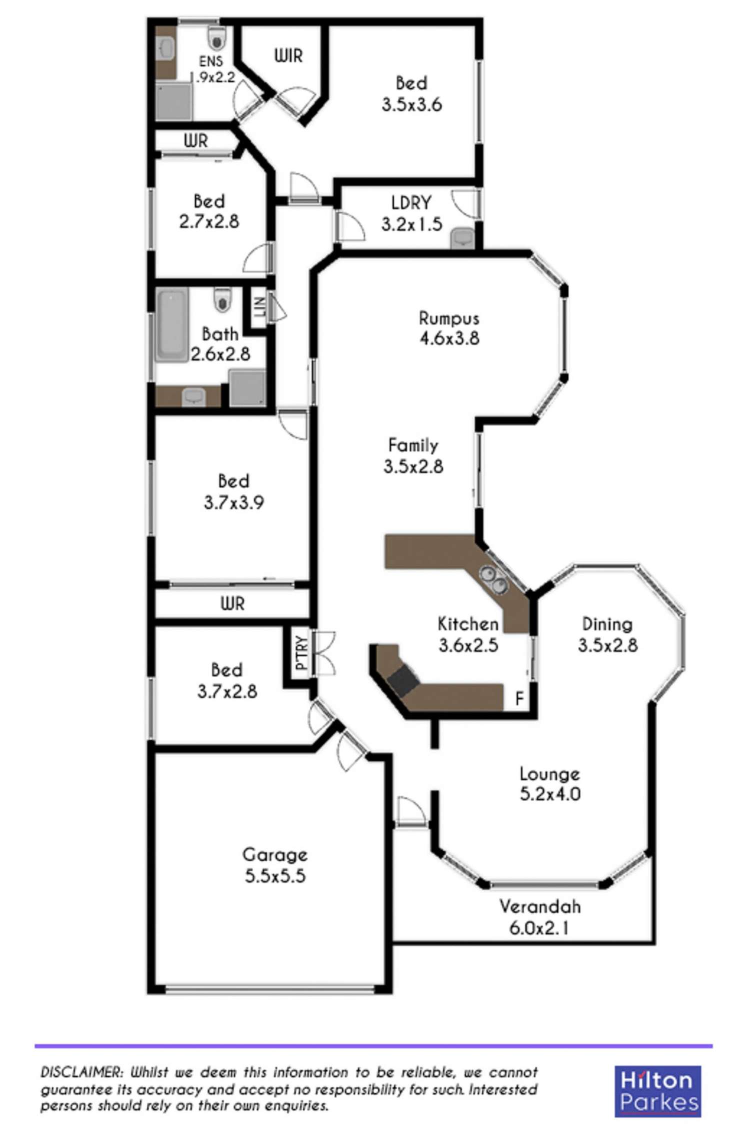 Floorplan of Homely house listing, 2 Lingayen Avenue, Lethbridge Park NSW 2770