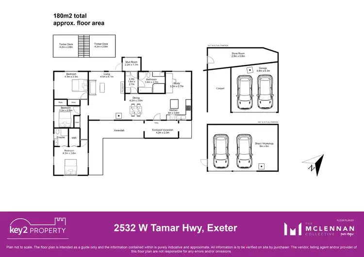 Floorplan of Homely house listing, 2532 West Tamar Highway, Exeter TAS 7275