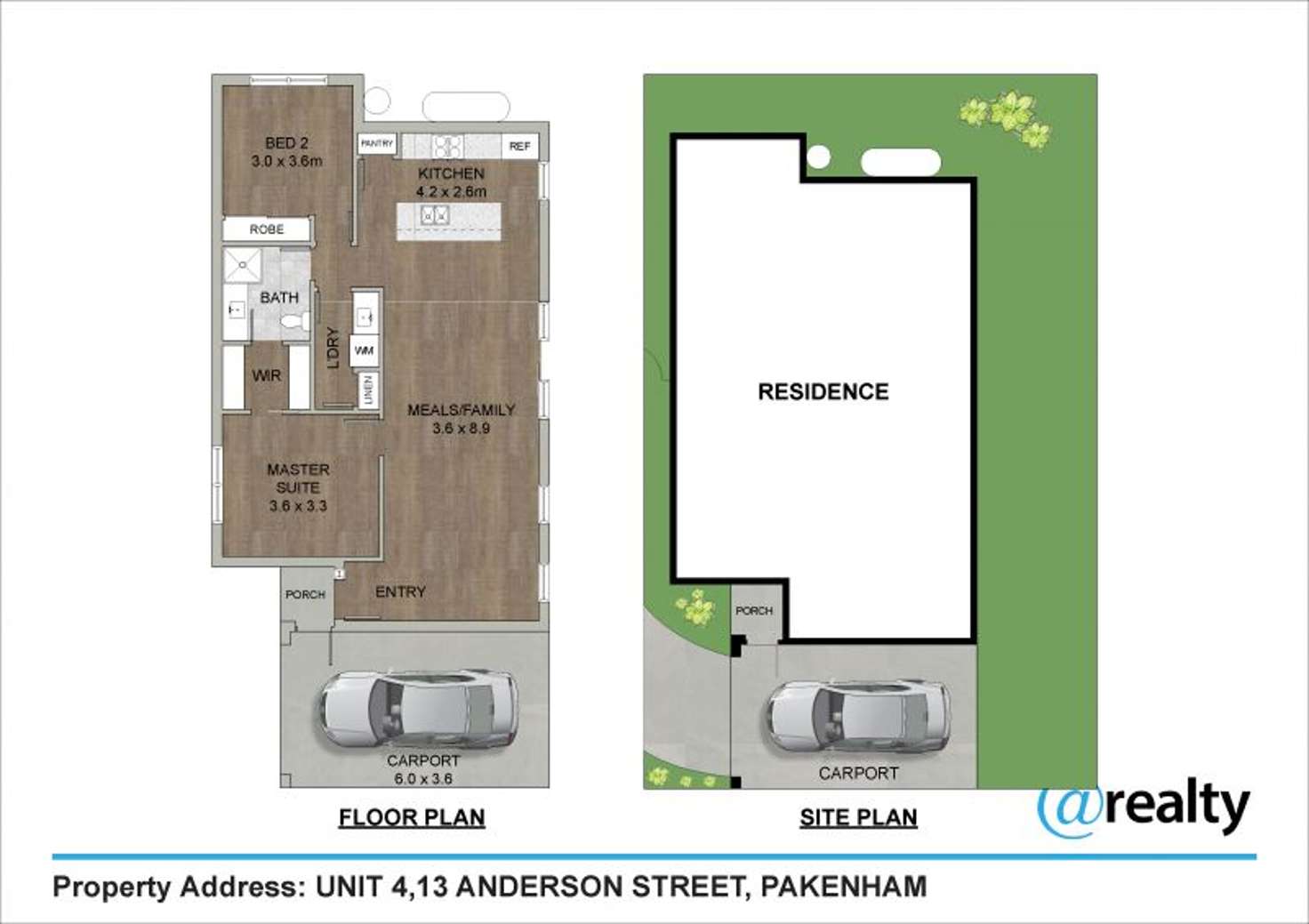 Floorplan of Homely unit listing, 4/13 Anderson Street, Pakenham VIC 3810