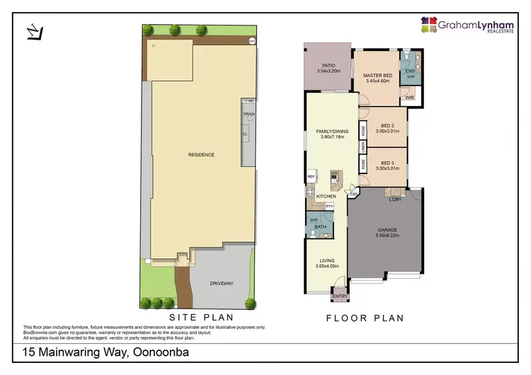 Floorplan of Homely house listing, 15 Mainwaring Way, Oonoonba QLD 4811