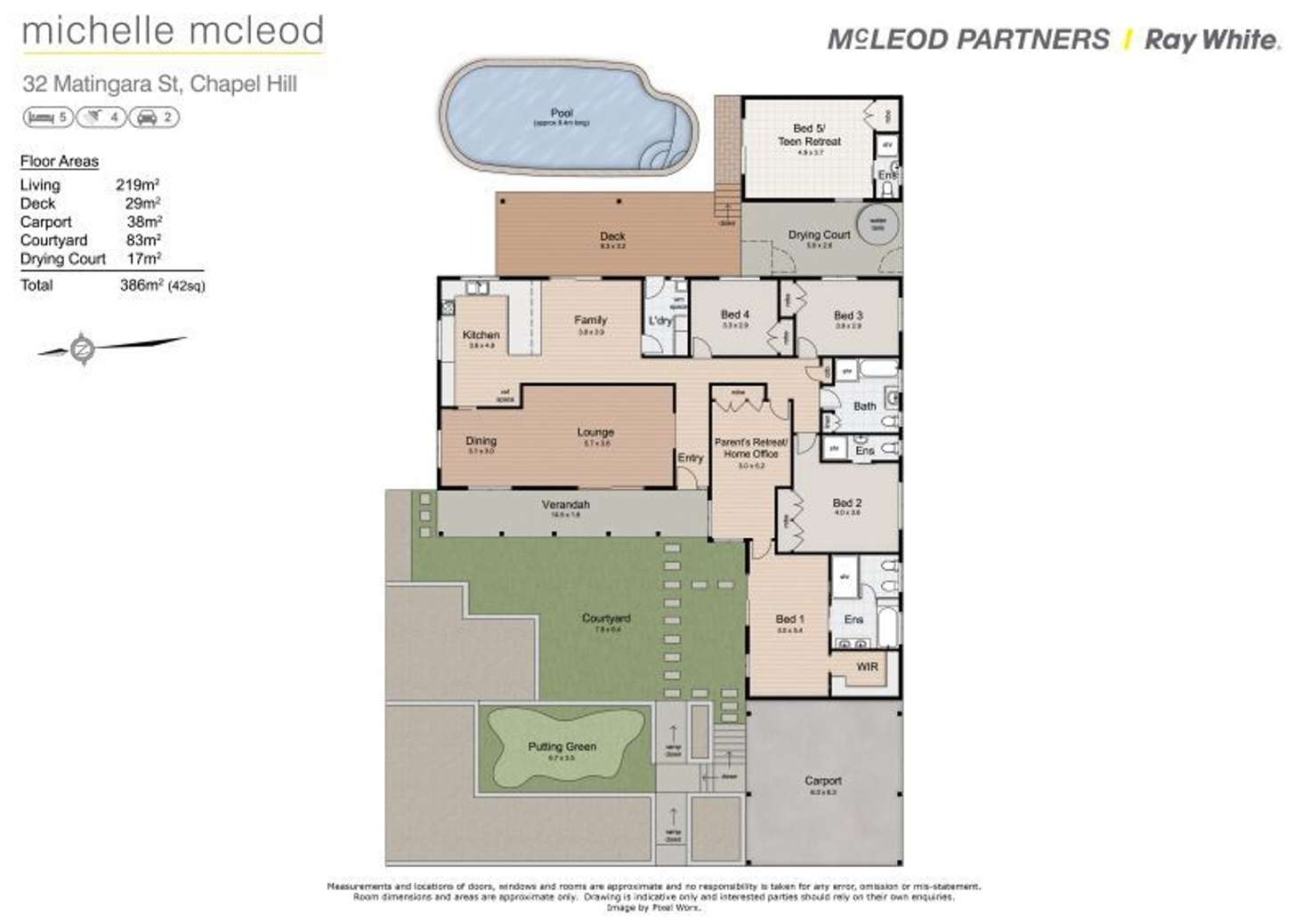 Floorplan of Homely house listing, 32 Matingara Street, Chapel Hill QLD 4069