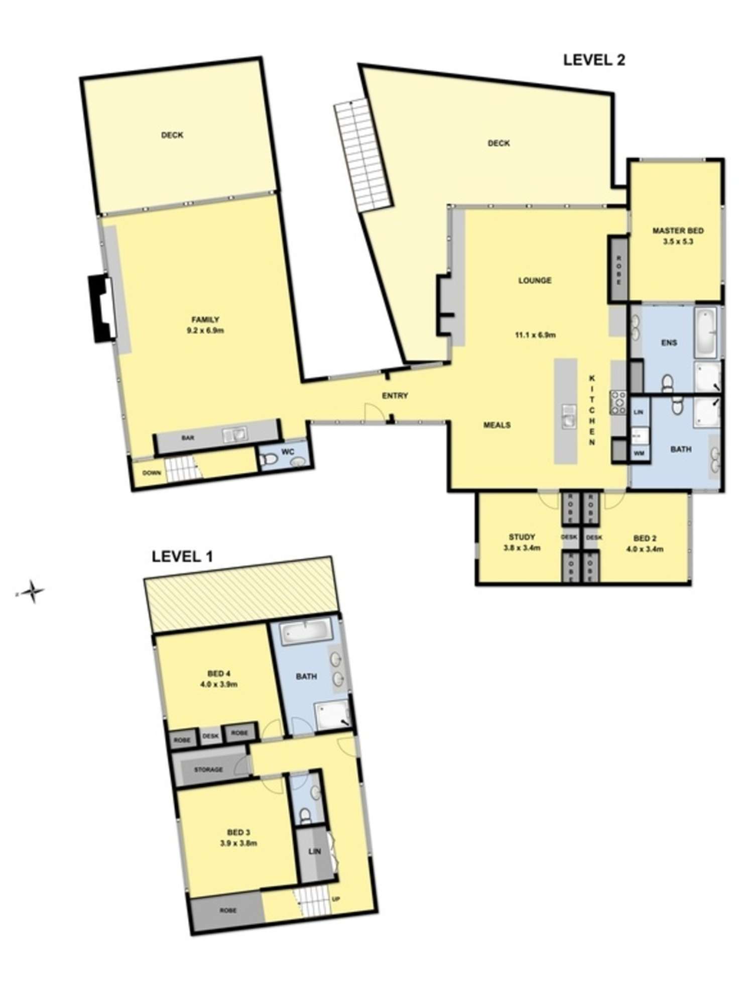 Floorplan of Homely house listing, 24B Toorak Terrace, Lorne VIC 3232