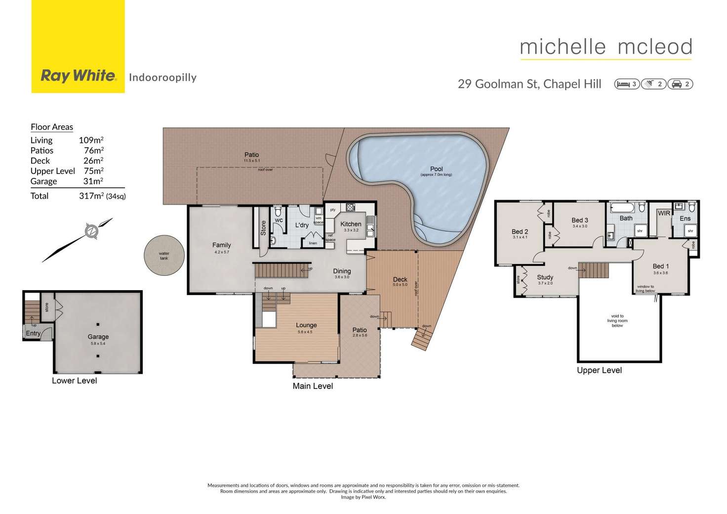 Floorplan of Homely house listing, 29 Goolman Street, Chapel Hill QLD 4069