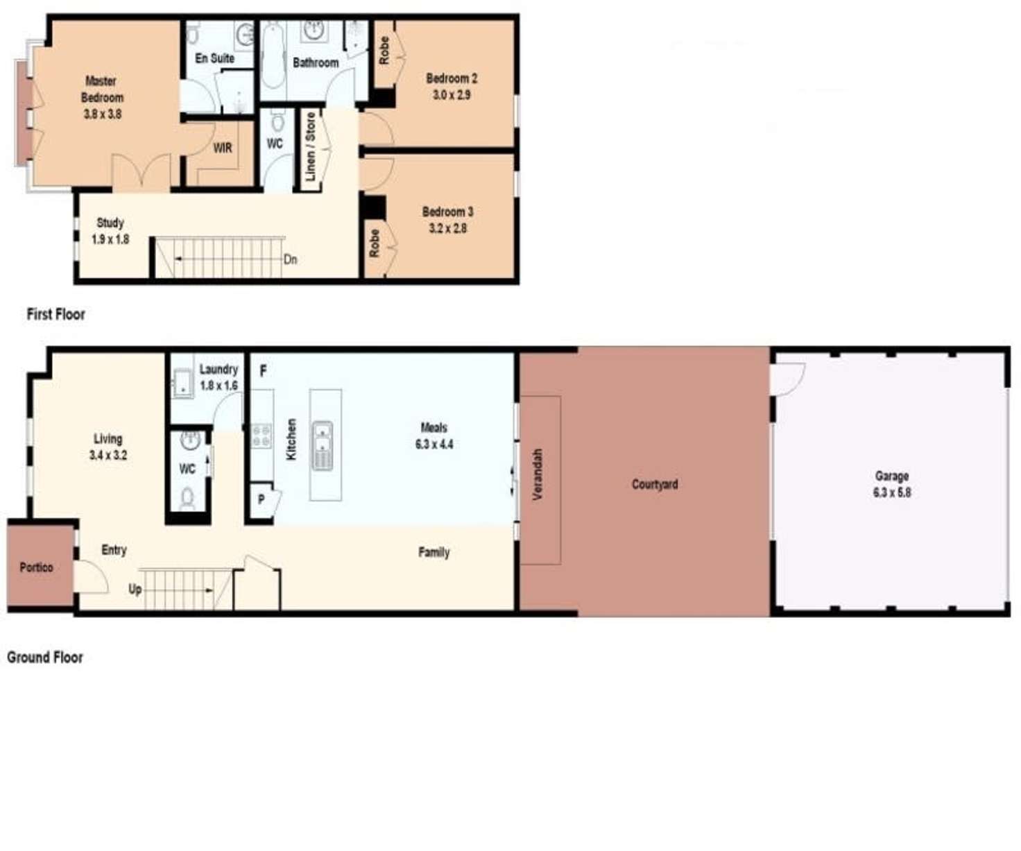 Floorplan of Homely house listing, 21 Willoby Drive, Alfredton VIC 3350