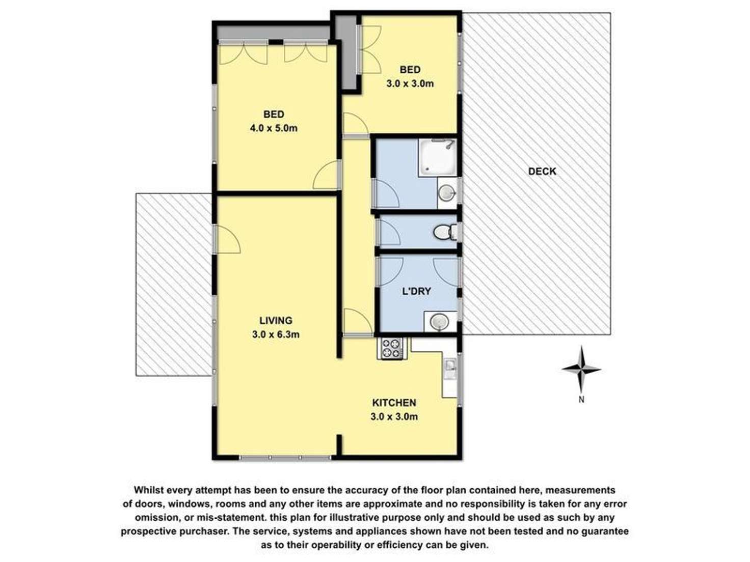 Floorplan of Homely house listing, 89 McLachlan Street, Apollo Bay VIC 3233