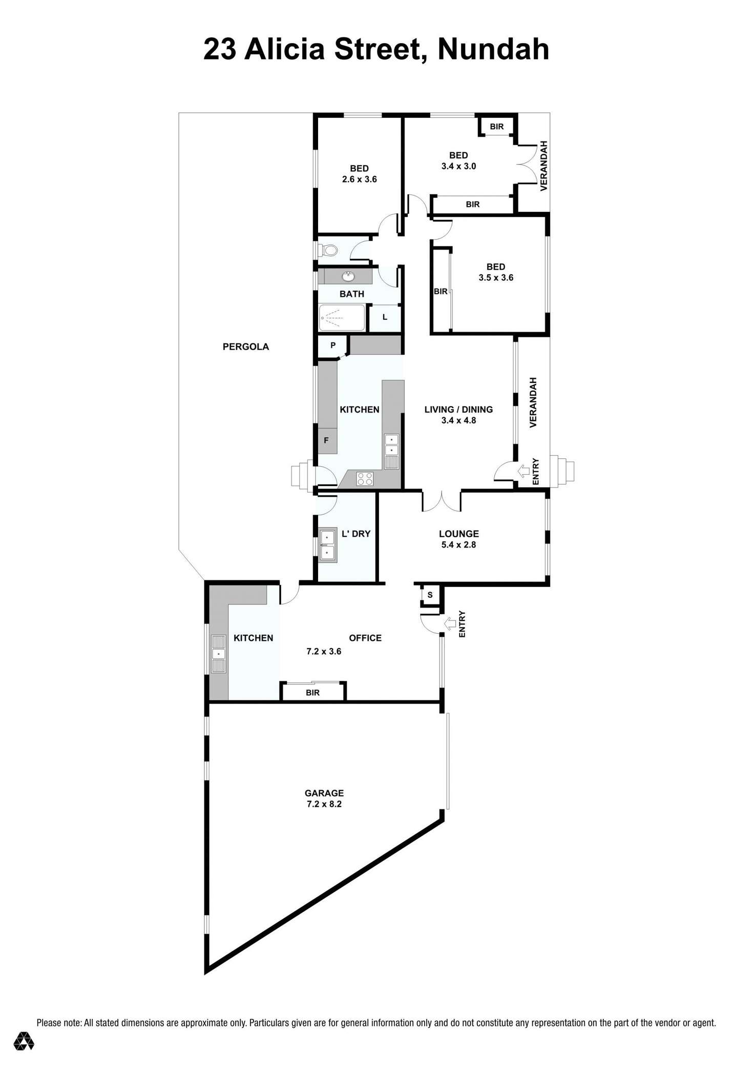 Floorplan of Homely house listing, 23 Alicia, Nundah QLD 4012