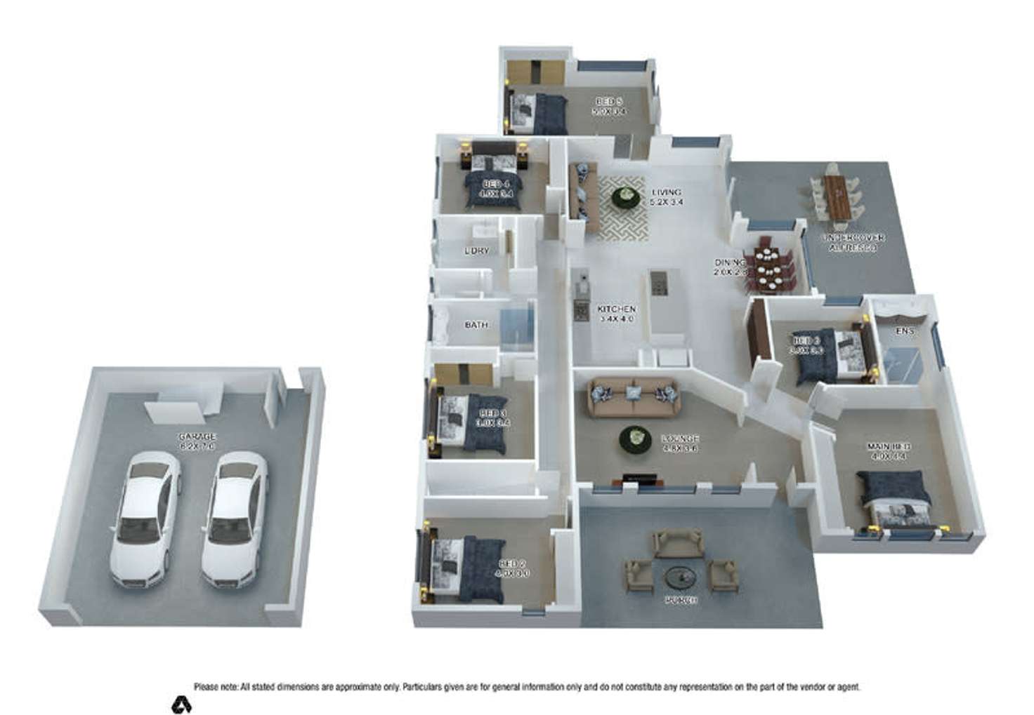 Floorplan of Homely house listing, 5 Wivenhoe Avenue, Albany Creek QLD 4035