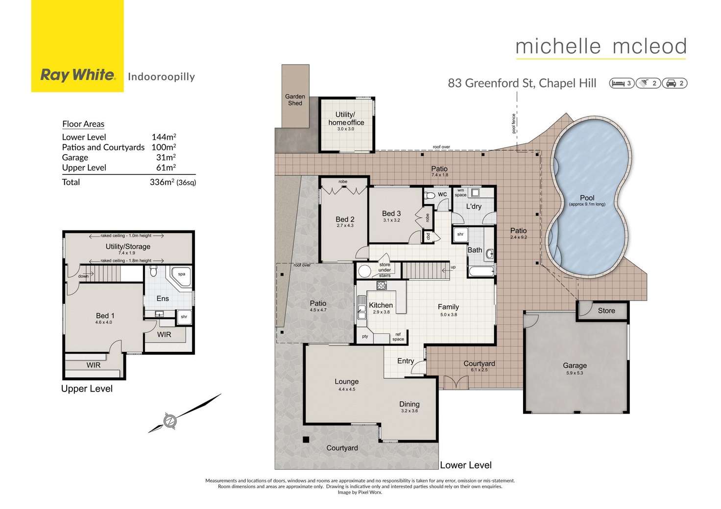 Floorplan of Homely house listing, 83 Greenford Street, Chapel Hill QLD 4069