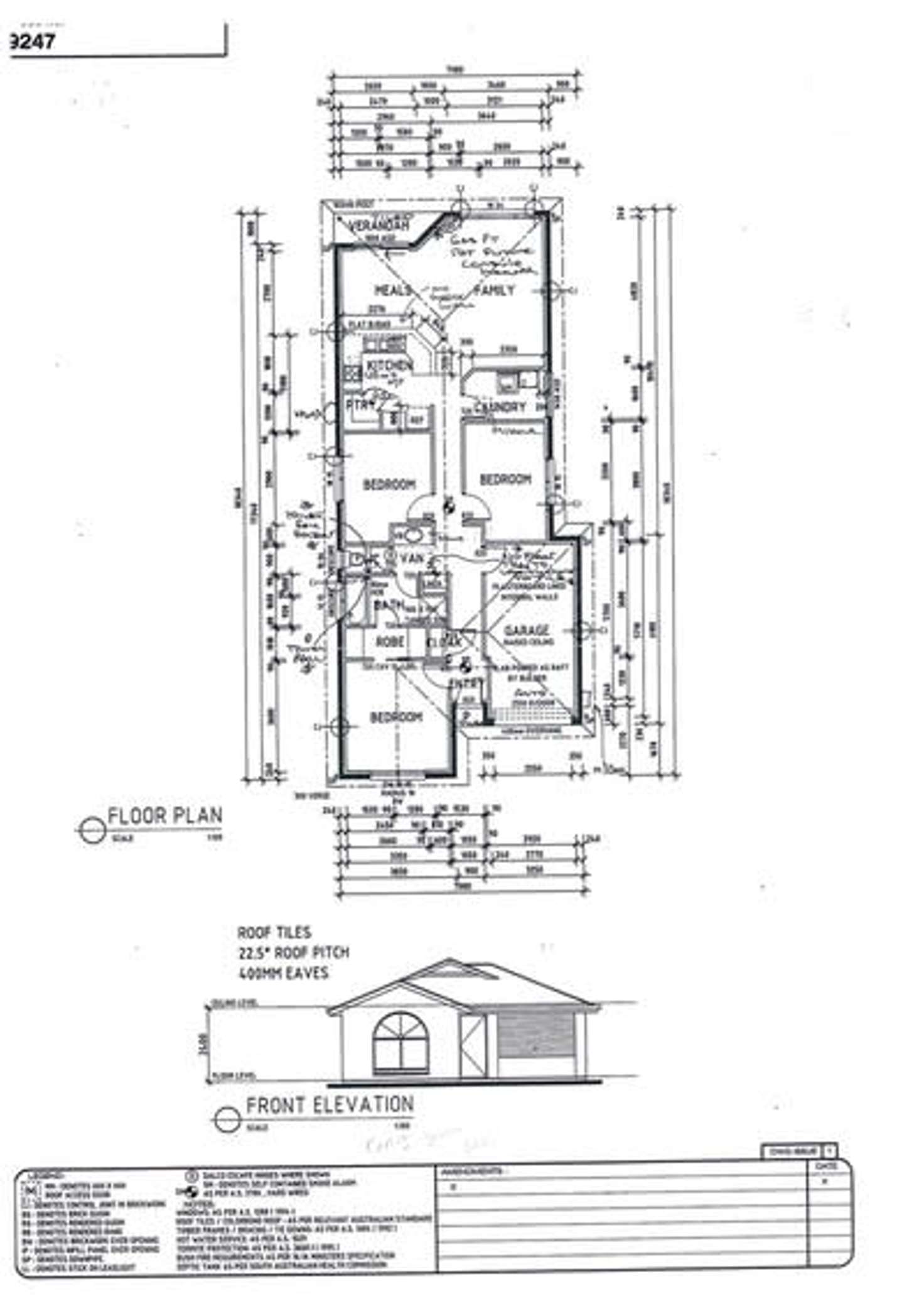 Floorplan of Homely house listing, 7 Bentley Avenue, Croydon Park SA 5008
