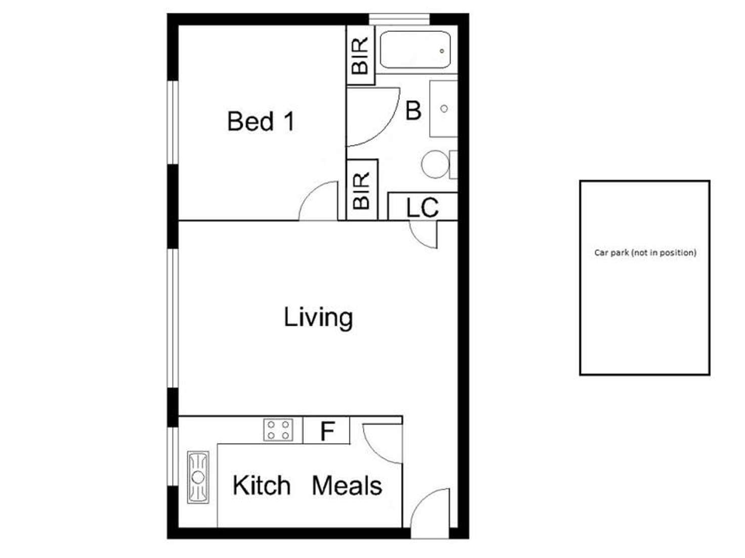Floorplan of Homely apartment listing, 11/35 Hutcheson Street, Moonee Ponds VIC 3039