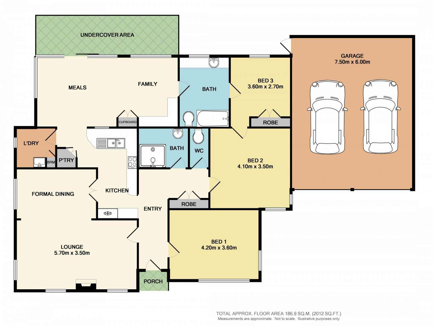 Floorplan of Homely house listing, 603 Lindsay Avenue, Albury NSW 2640