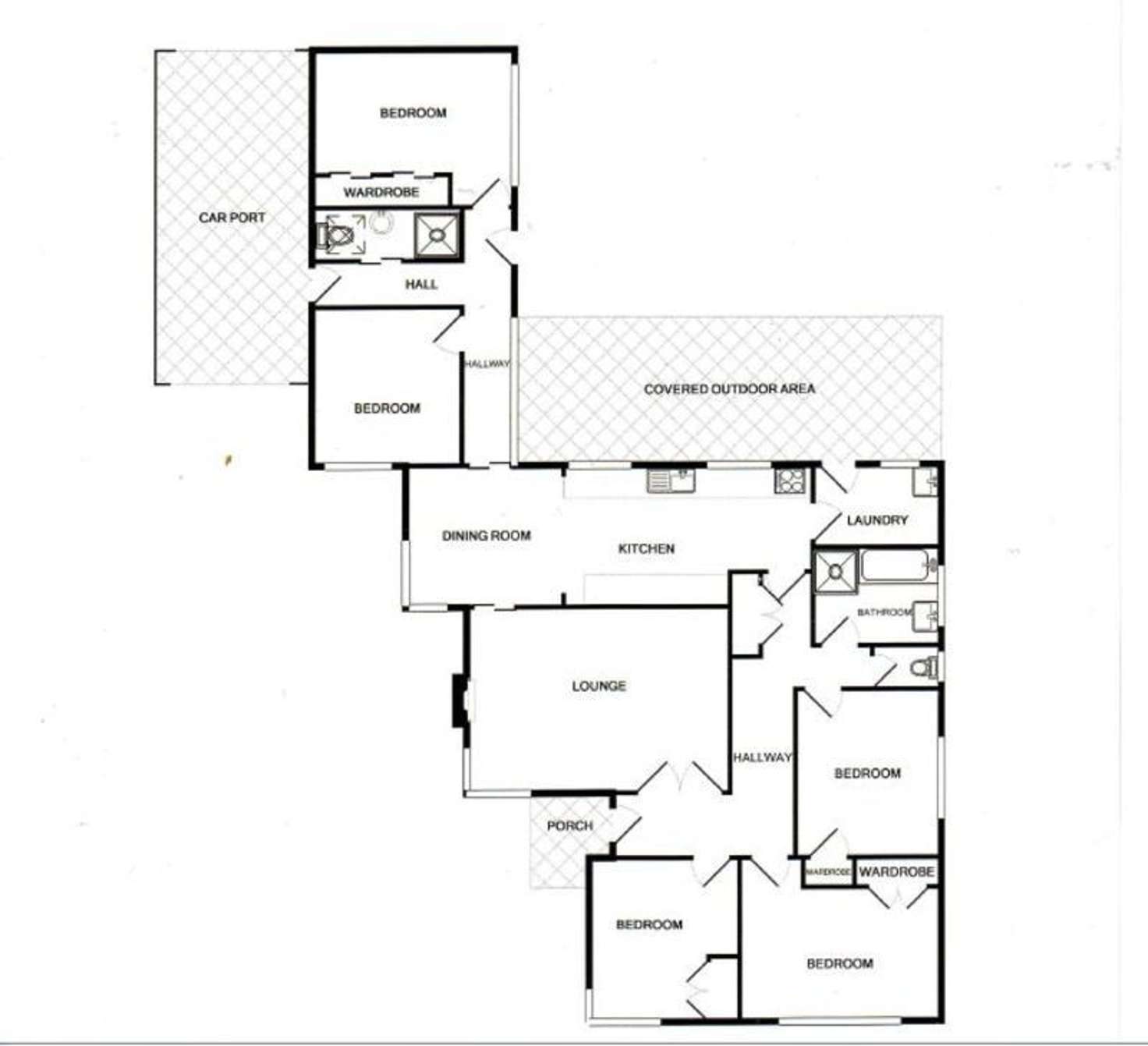 Floorplan of Homely house listing, 2 Benwerrin Drive, Burwood East VIC 3151