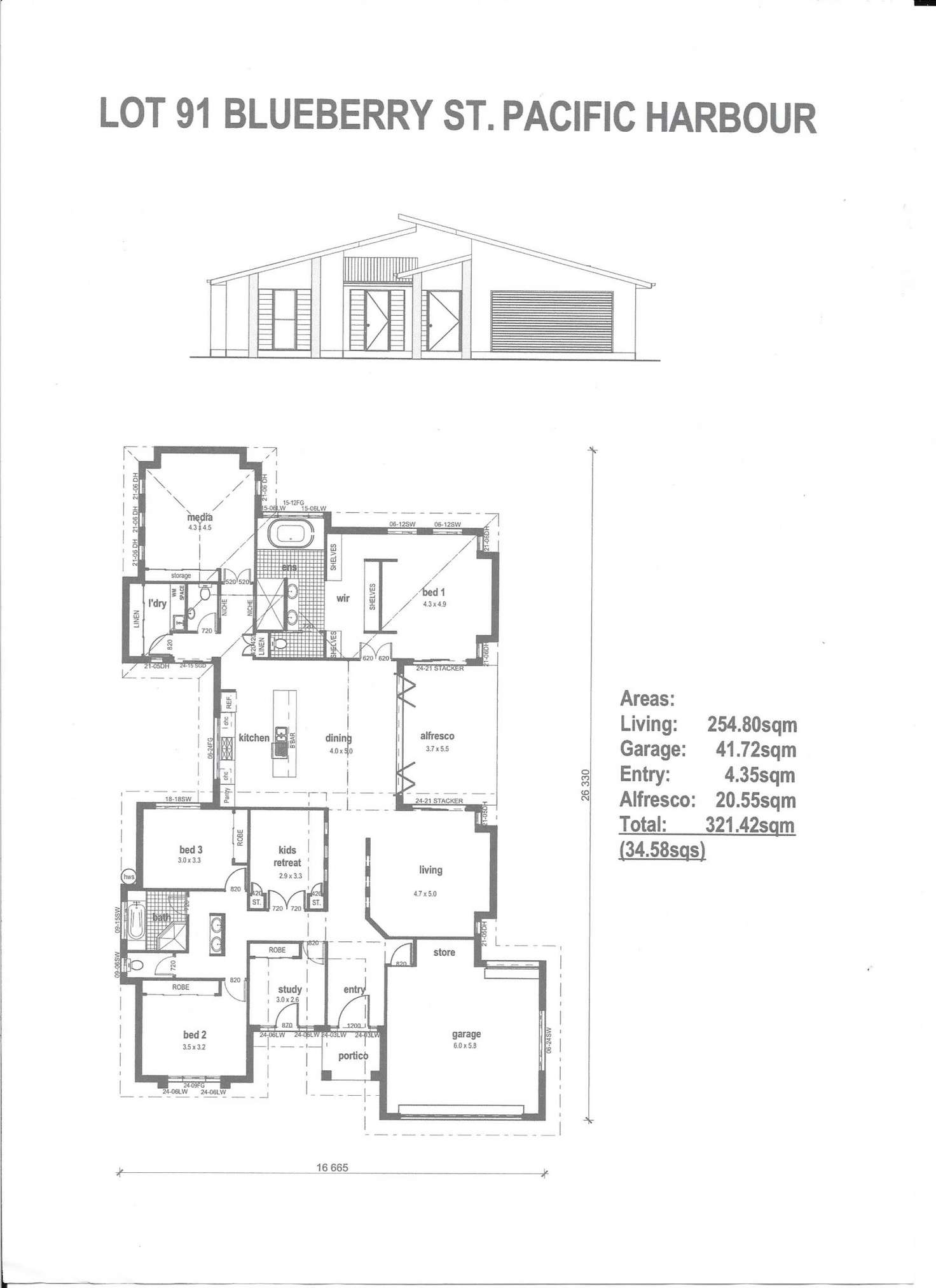 Floorplan of Homely house listing, 17 Blueberry Street, Banksia Beach QLD 4507