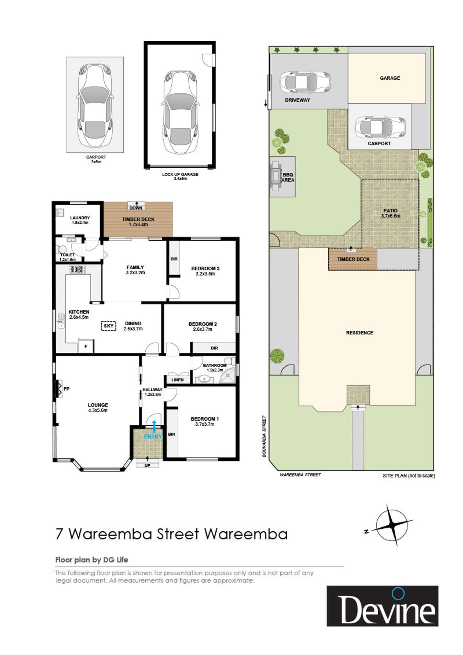 Floorplan of Homely house listing, 7 Wareemba Street, Wareemba NSW 2046